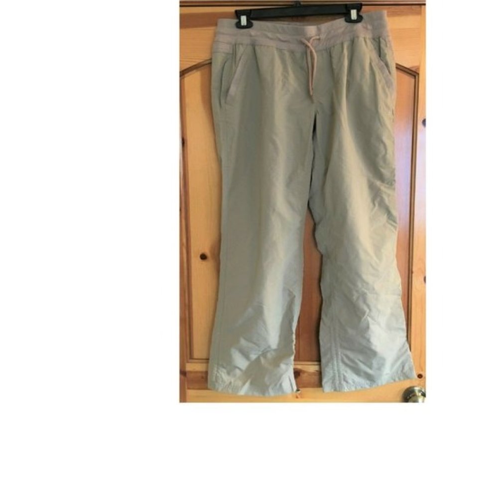 The North Face Horizon Women's Adjustable Leg Pull On Pants Dune Beige LG NWT